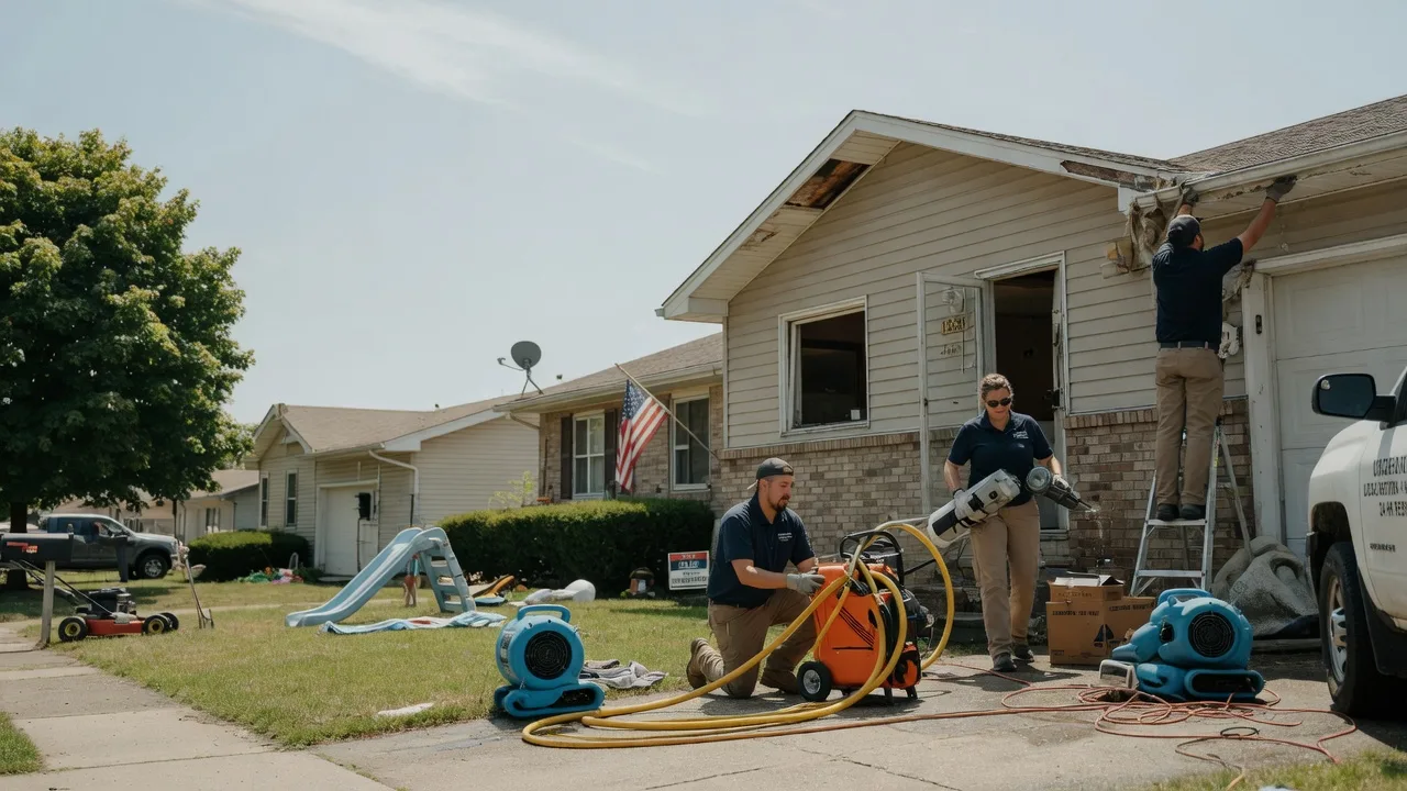 Water Damage Restoration in Alabama near me